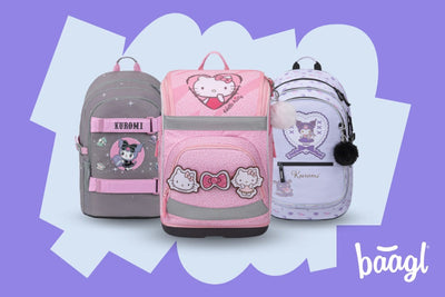 Oficjalne licencjonowane kolekcje BAAGL Hello Kitty i KUROMI