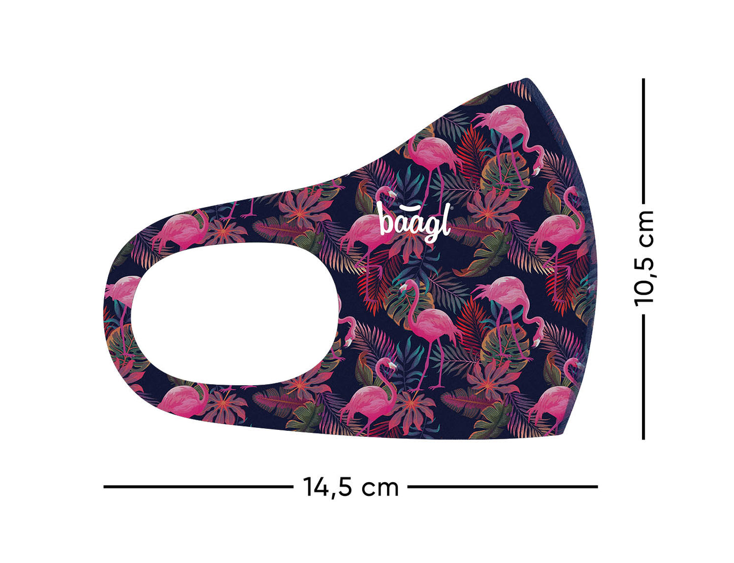 Antybakteryjna maseczka Flamingo dla dzieci