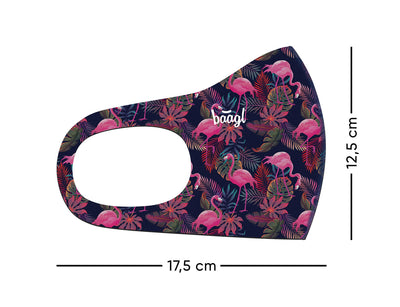 Antybakteryjna maseczka Flamingo dla dorosłych