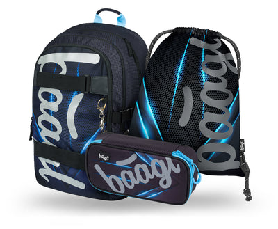 Zestaw szkolny Skate Bluelight