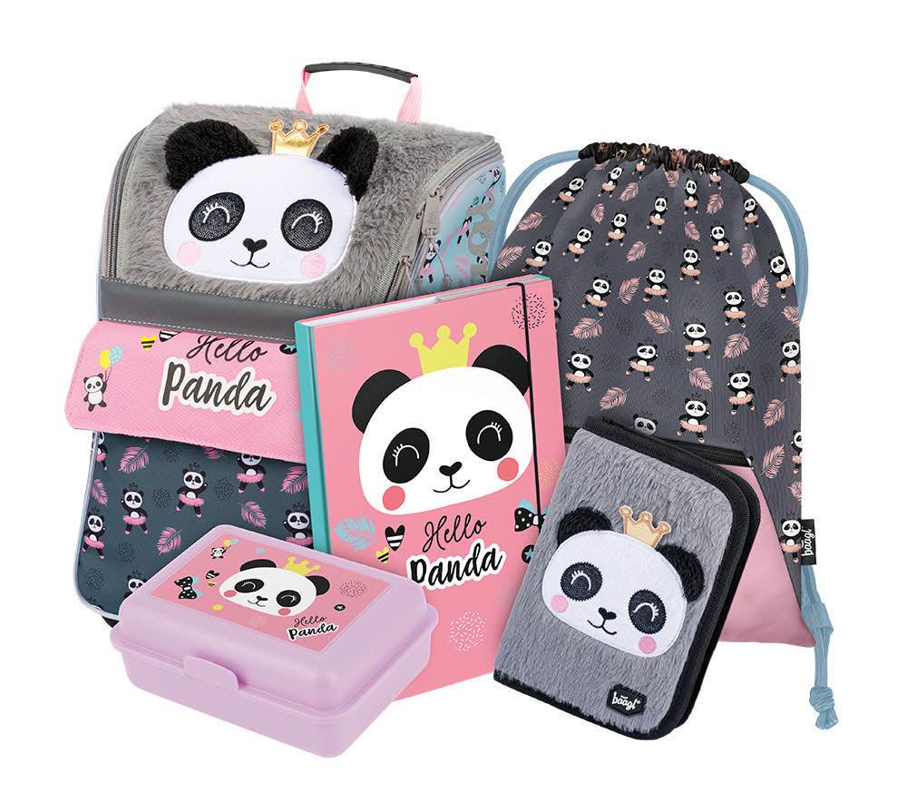 Zestaw szkolny Zippy Panda II