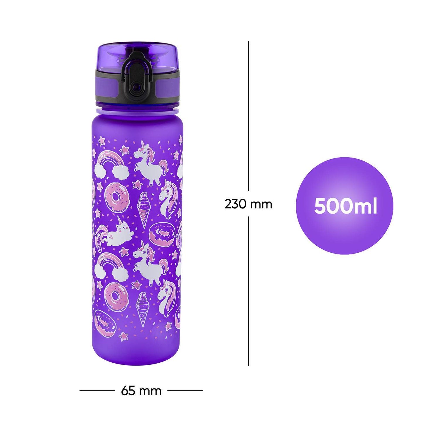Butelka z tritanu Jednorożec, 500 ml