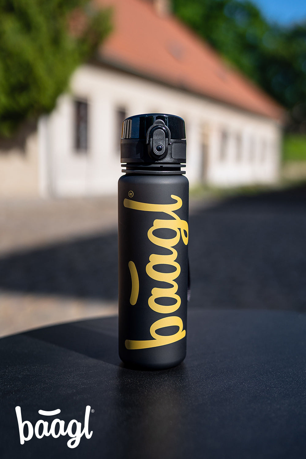 Butelka z tritanu Logo Gold, 500 ml