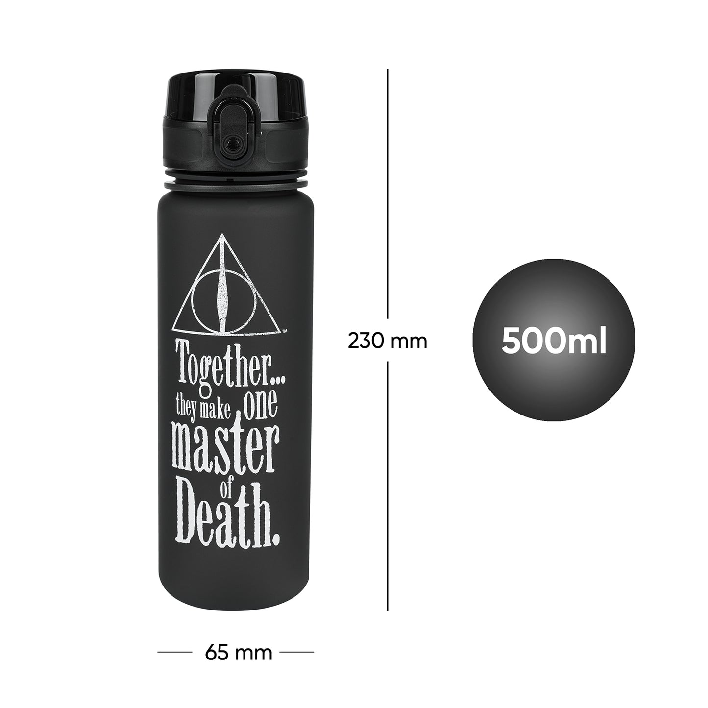 Butelka z tritanu Harry Potter Insygnia Śmierci, 500 ml