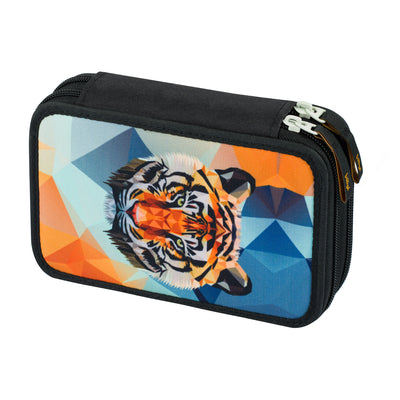 Piórnik dwukomorowy Tiger