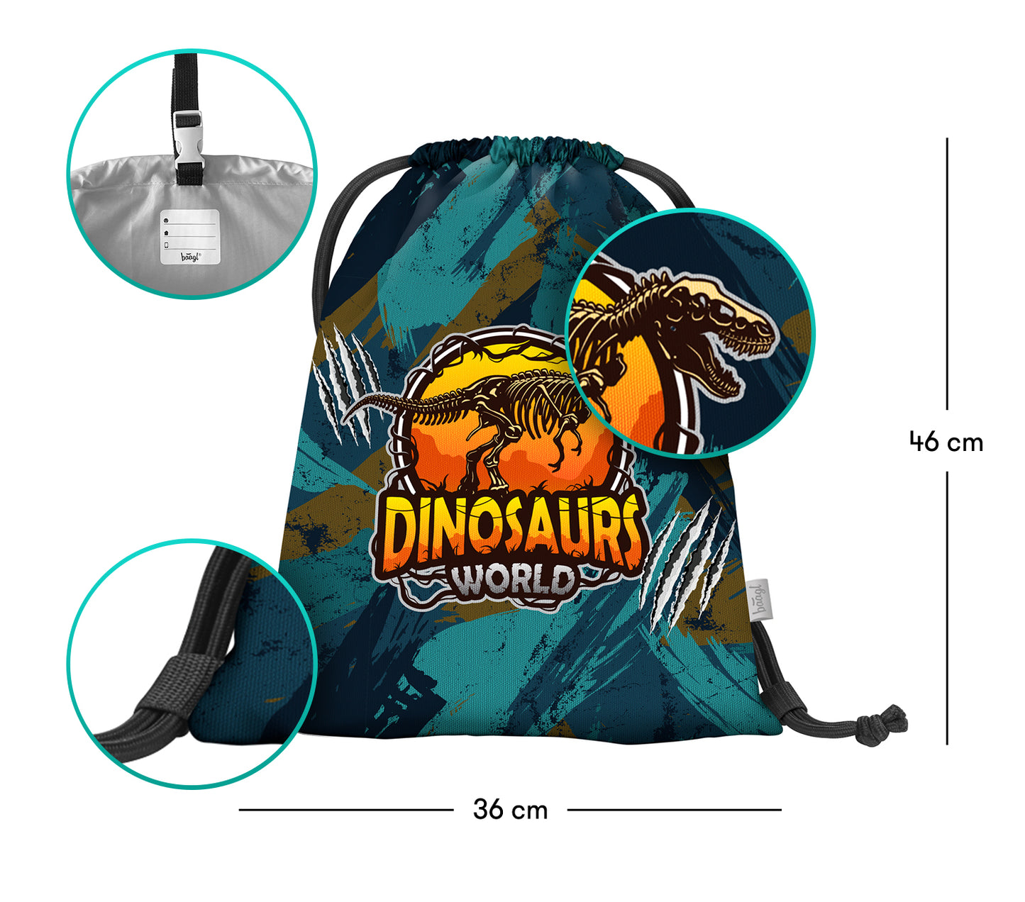 Worek Dinosaurs World