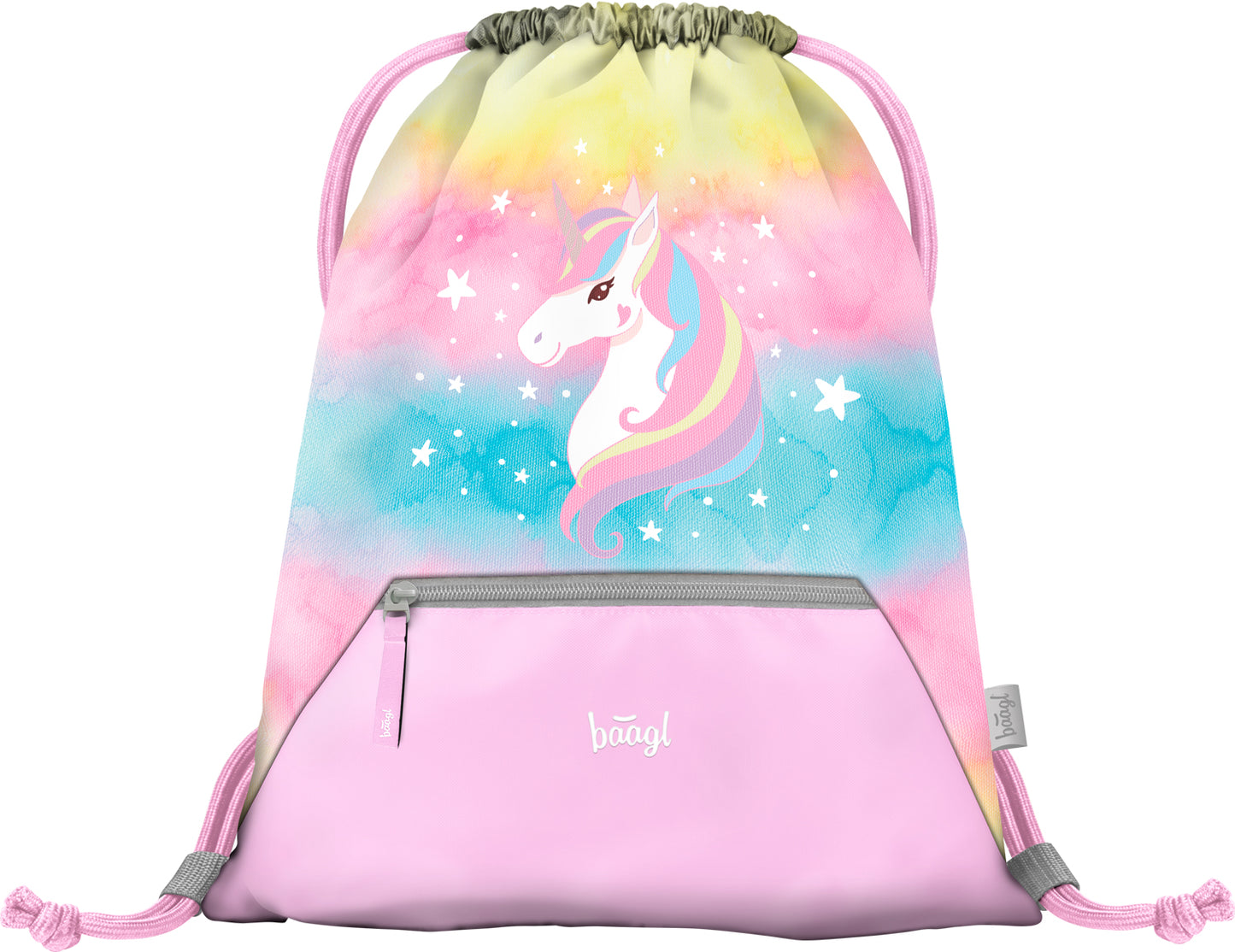 Worek z kieszonką Rainbow Unicorn