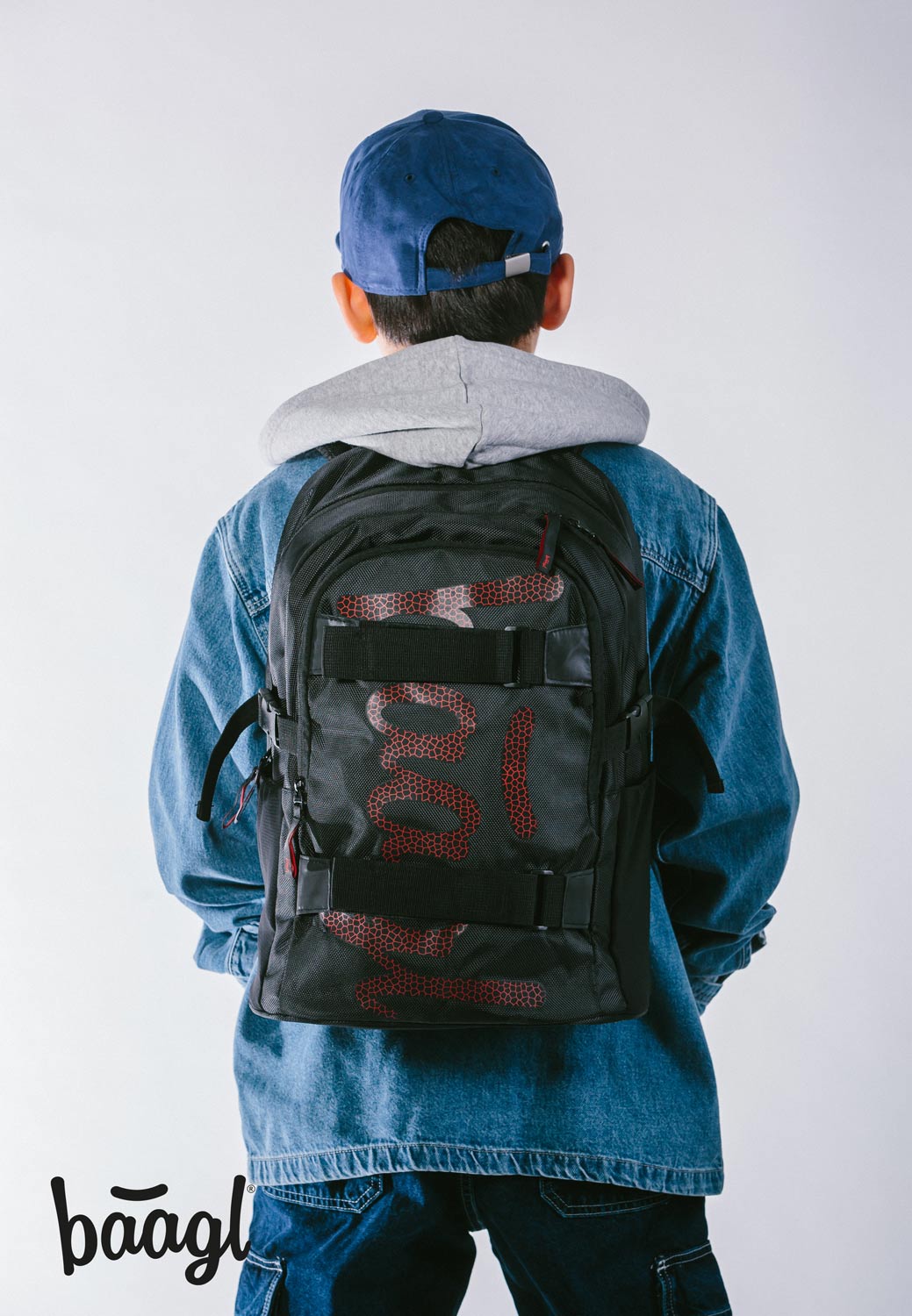 Plecak szkolny Skate Red