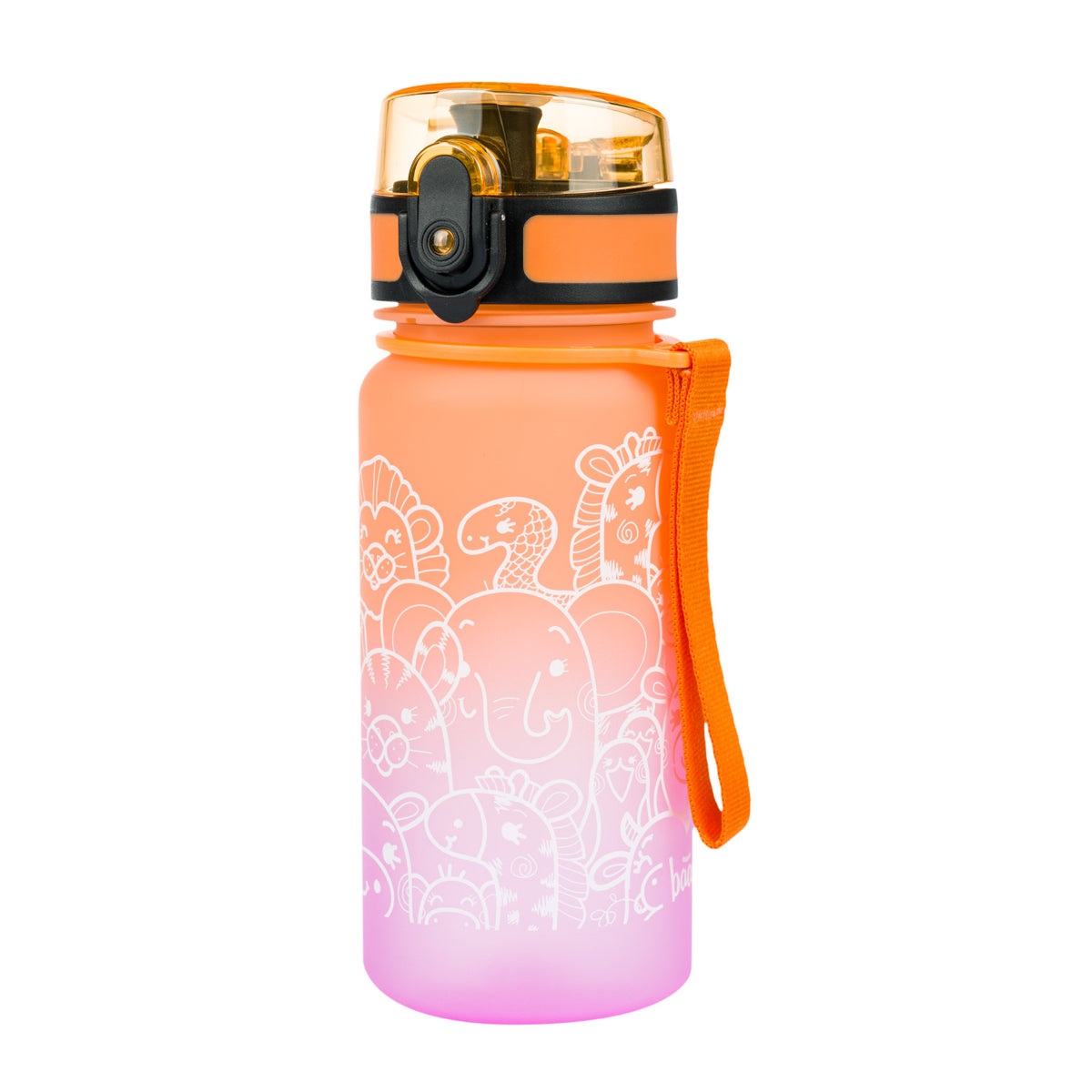 Butelka z tritanu Gradient Zwierzęta, 350 ml