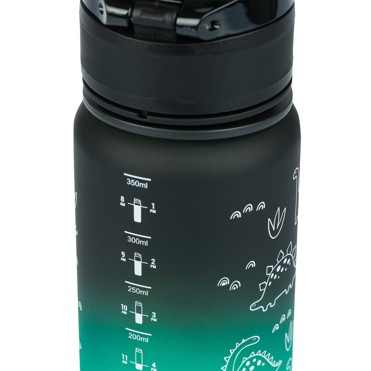 Butelka z tritanu Gradient Dino, 350 ml