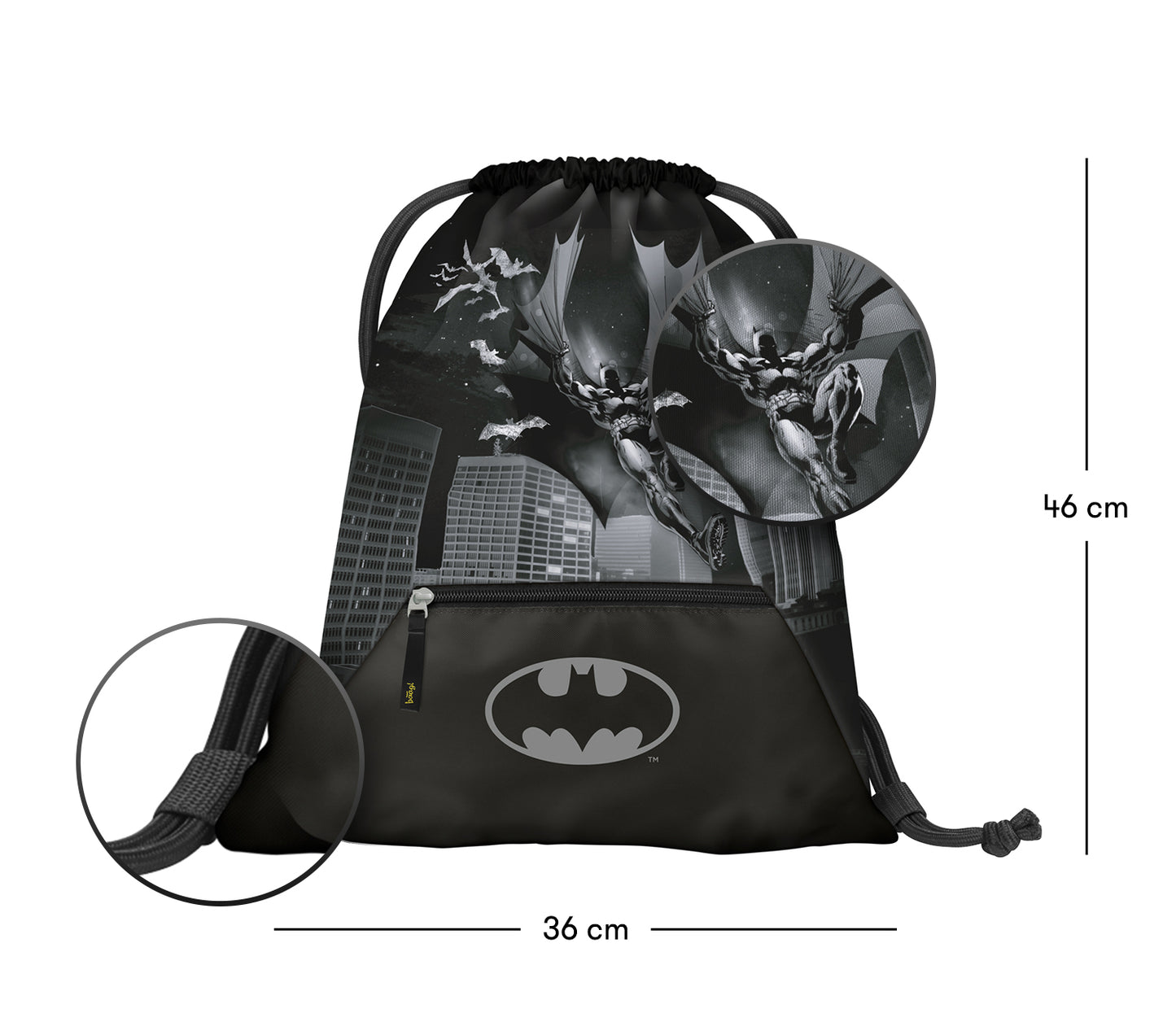 Zestaw szkolny Shelly Batman Dark City