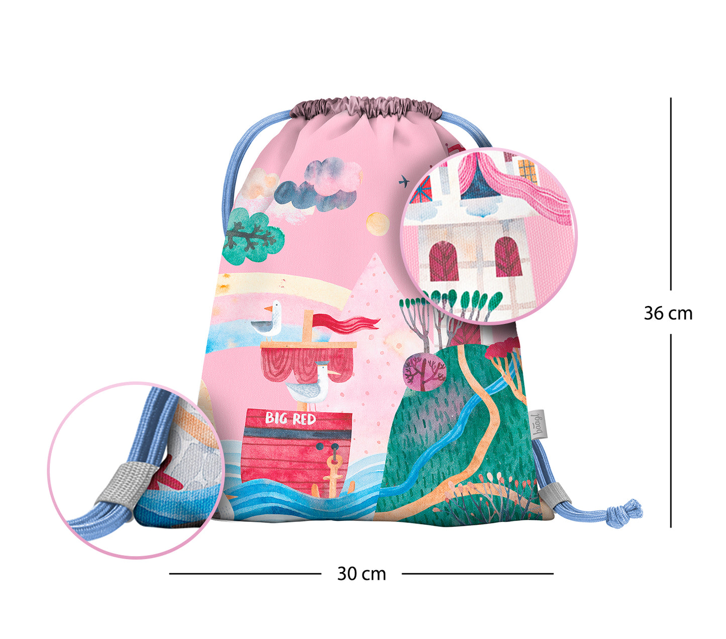 Worek do przedszkola Bajka