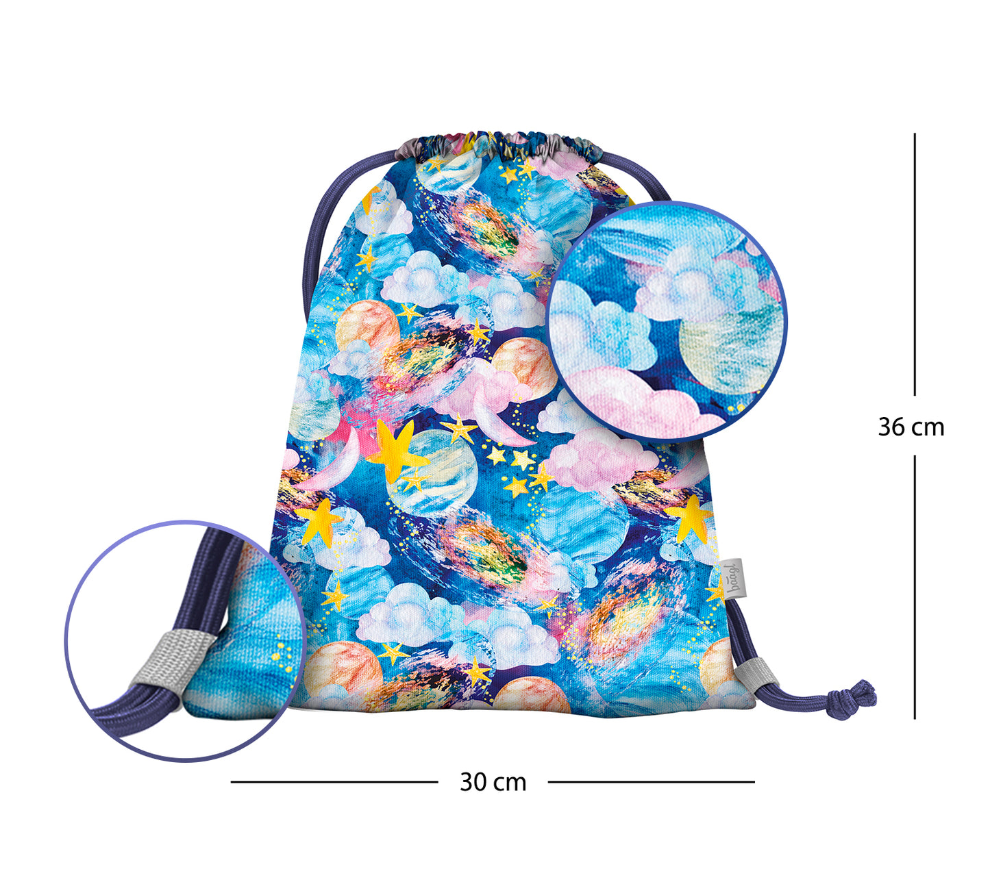 Worek do przedszkola Stars