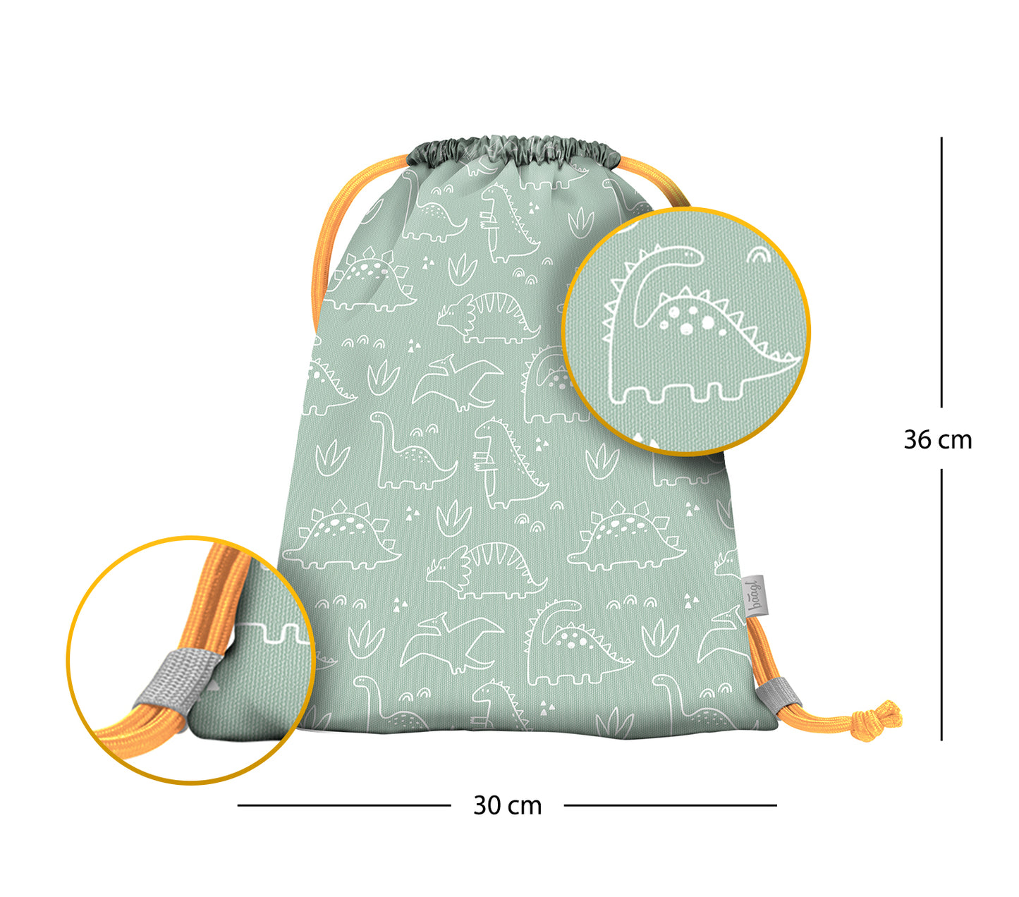 Worek do przedszkola Dino