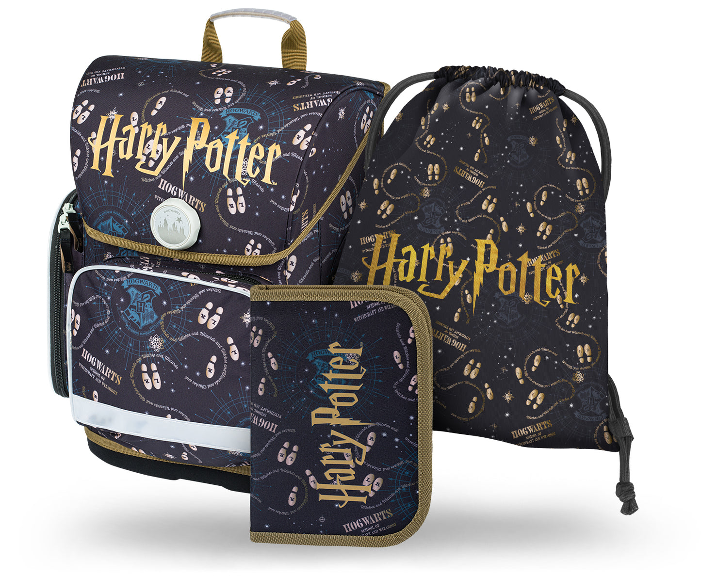 Zestaw szkolny Ergo Harry Potter Mapa Huncwotów