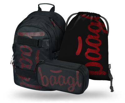 Zestaw szkolny Skate Red