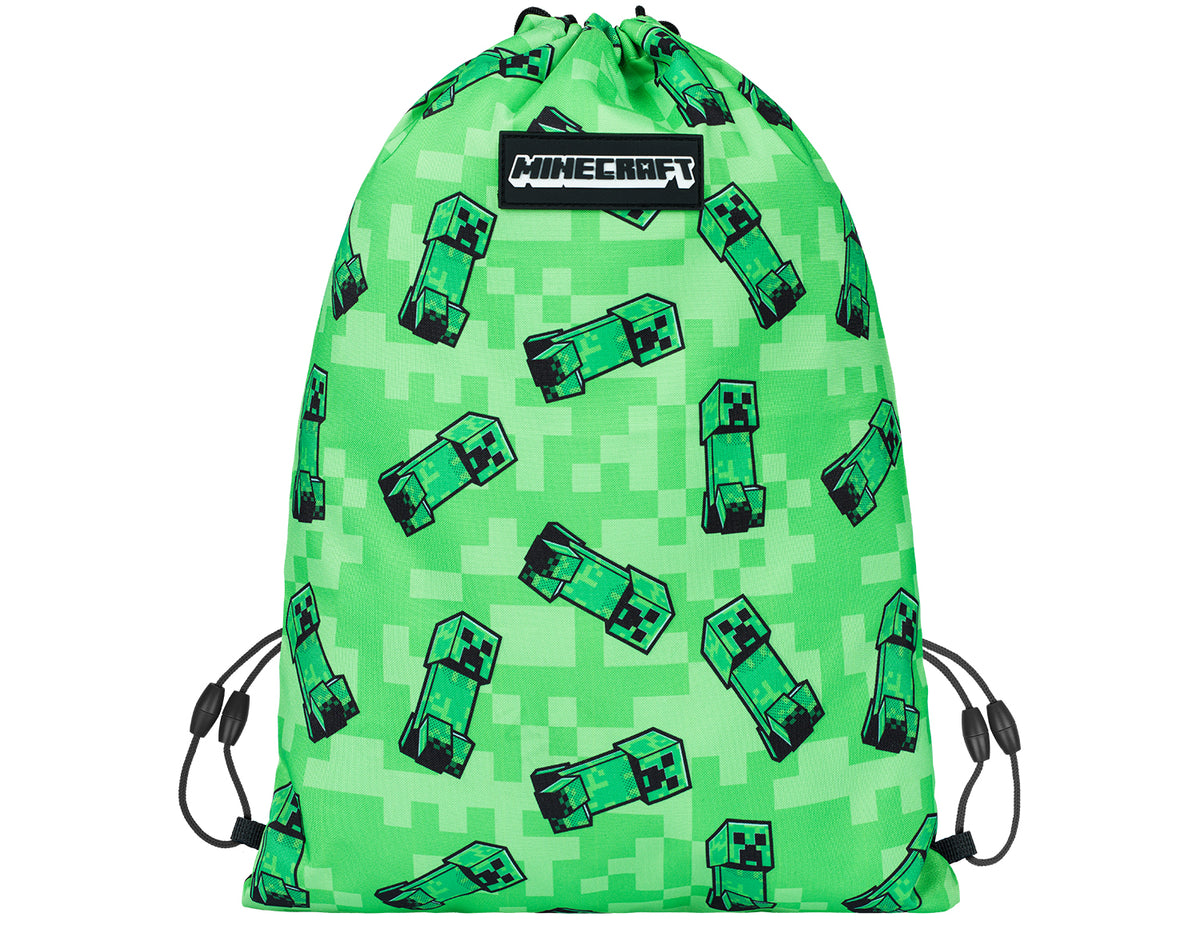 Worek + Piórnik szkolny Creeper