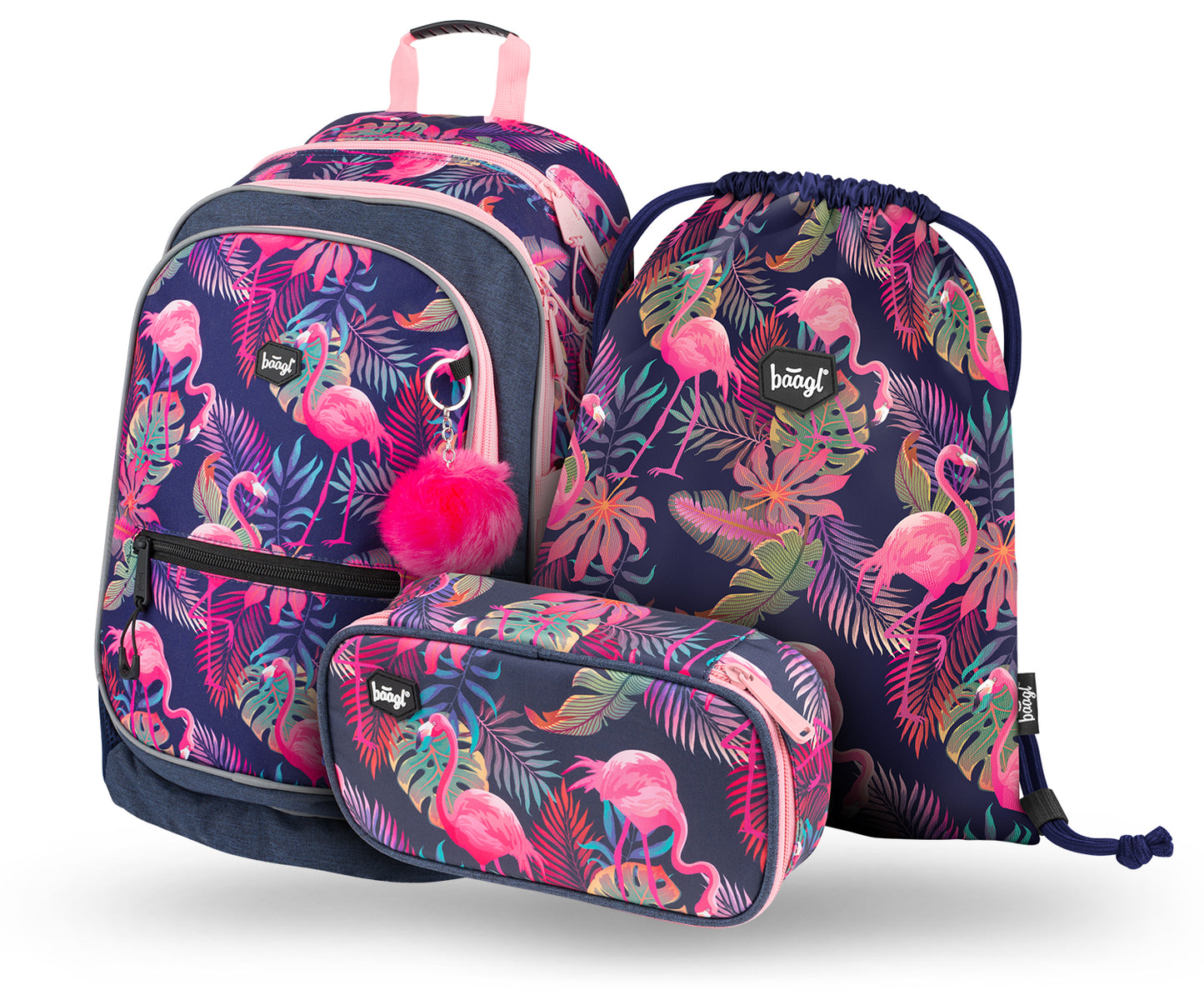 Zestaw szkolny Core Flamingo