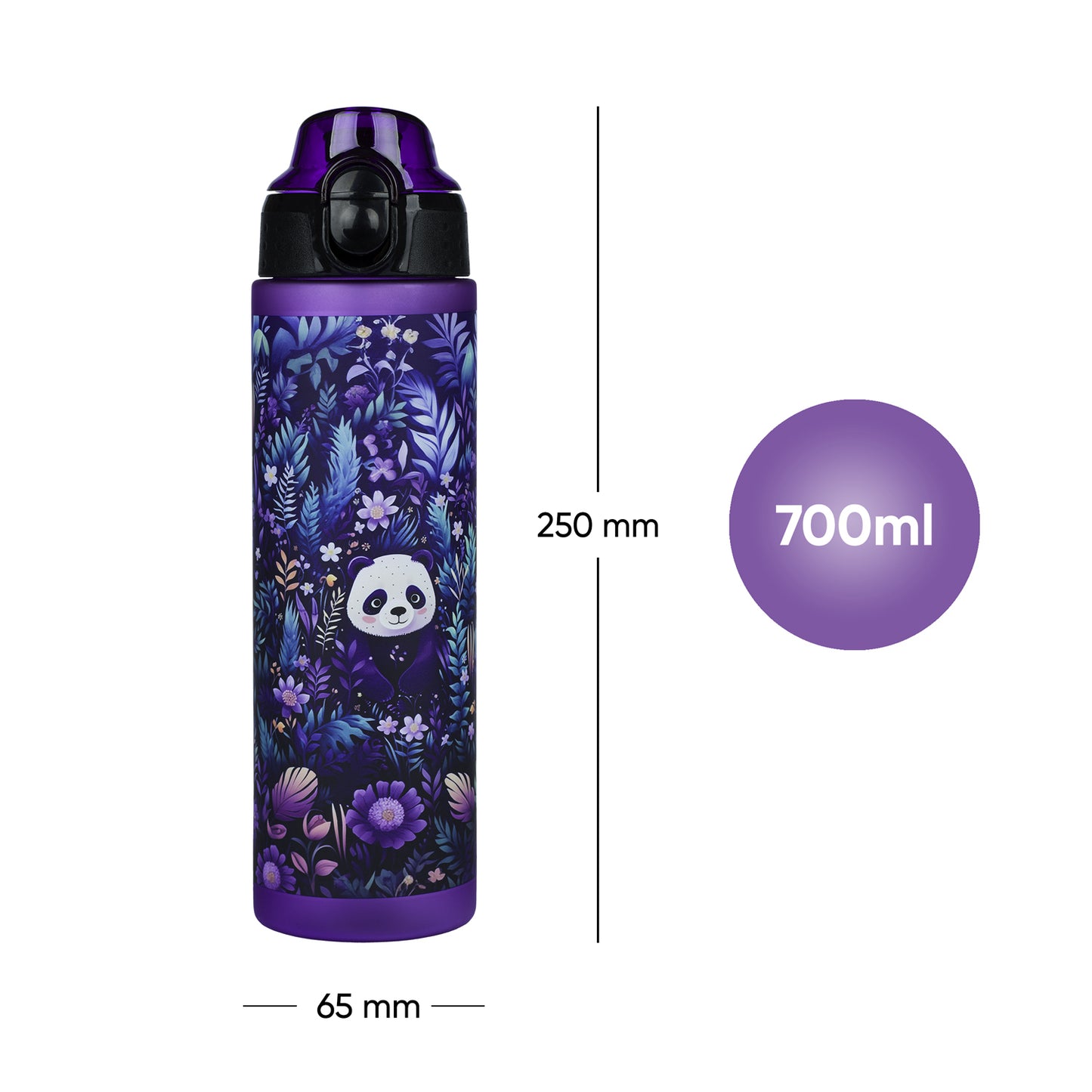 Butelka z tritanu Jungle Panda, 700 ml