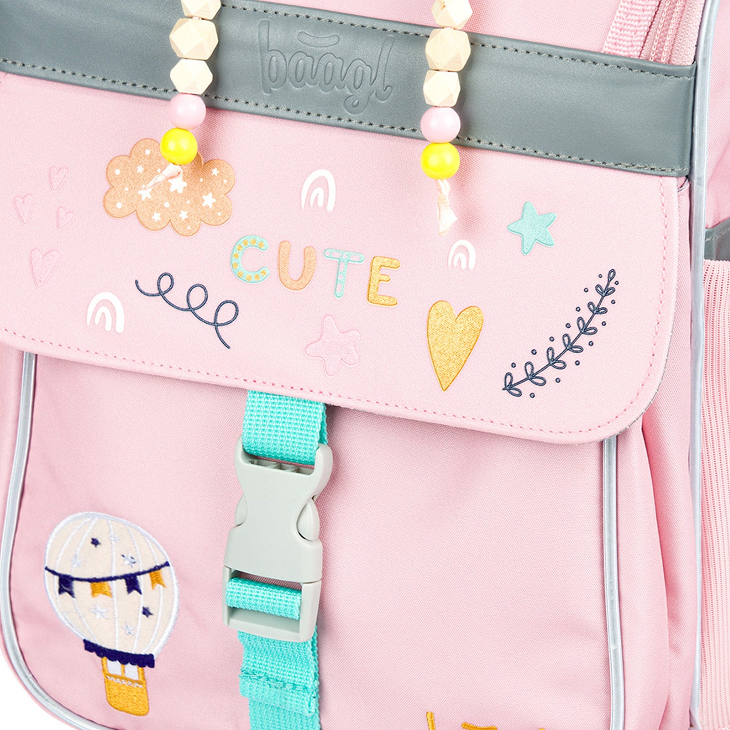 Tornister szkolny Zippy Tęcza Różowy