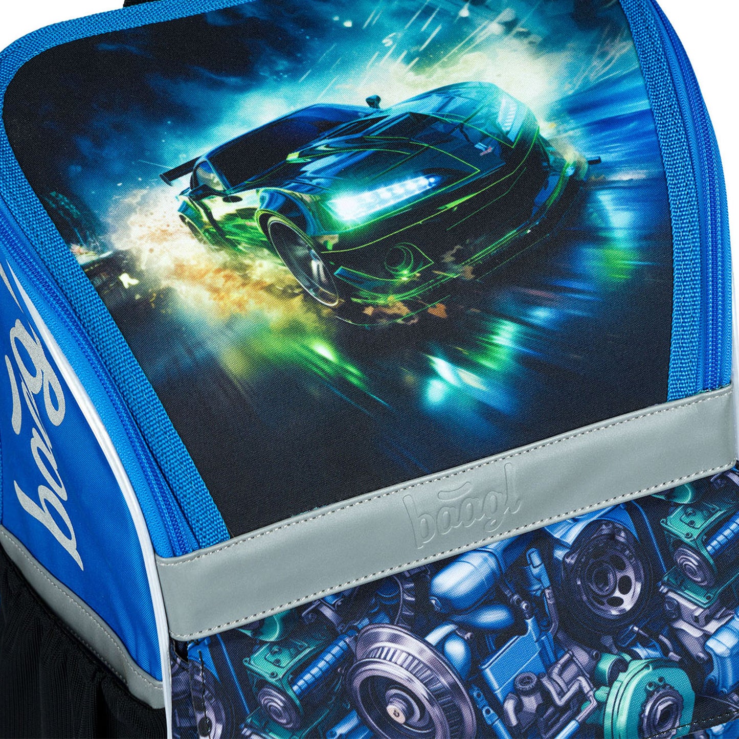 Tornister szkolny Zippy Auto wyścigowe