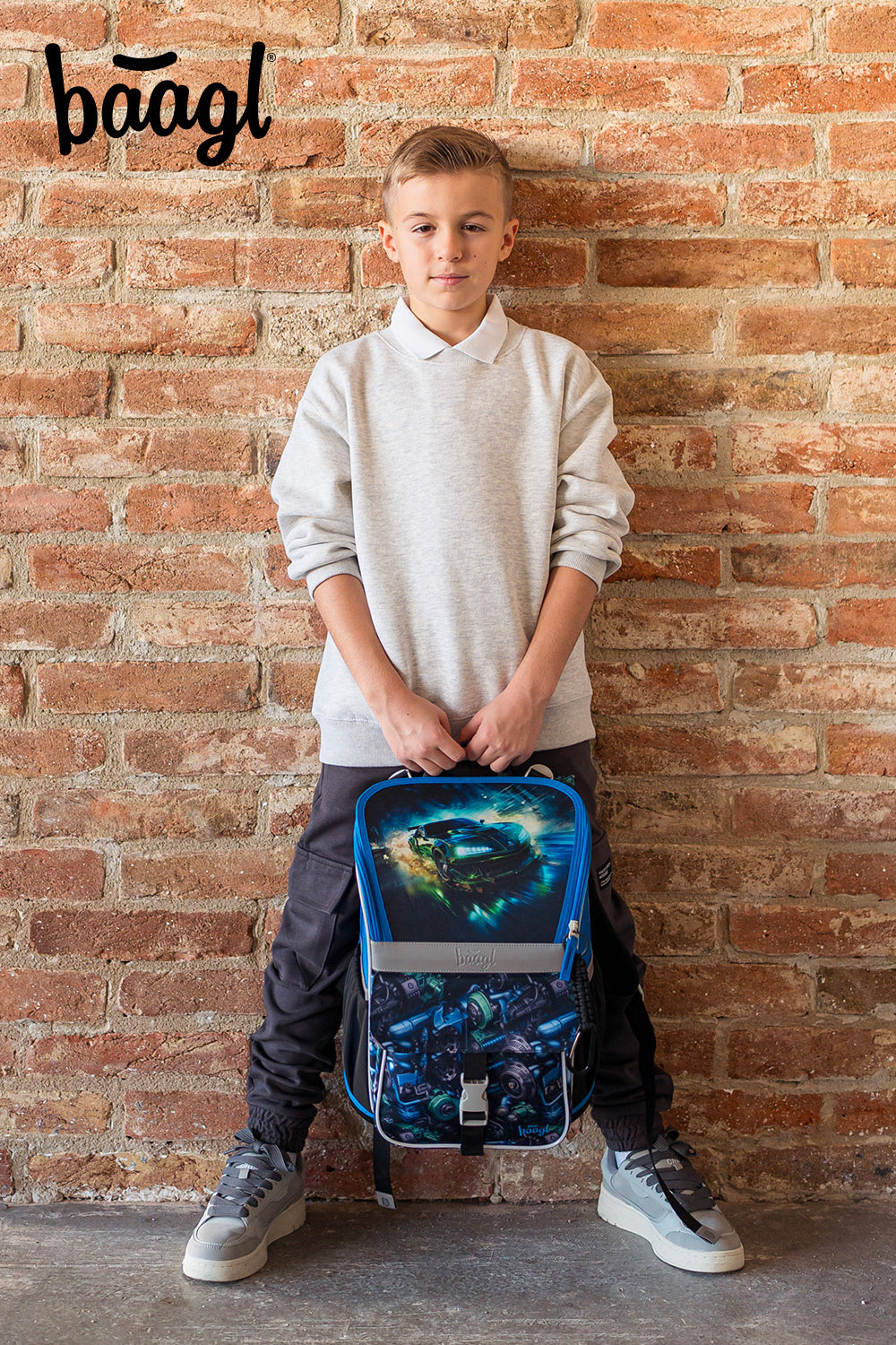 Tornister szkolny Zippy Auto wyścigowe