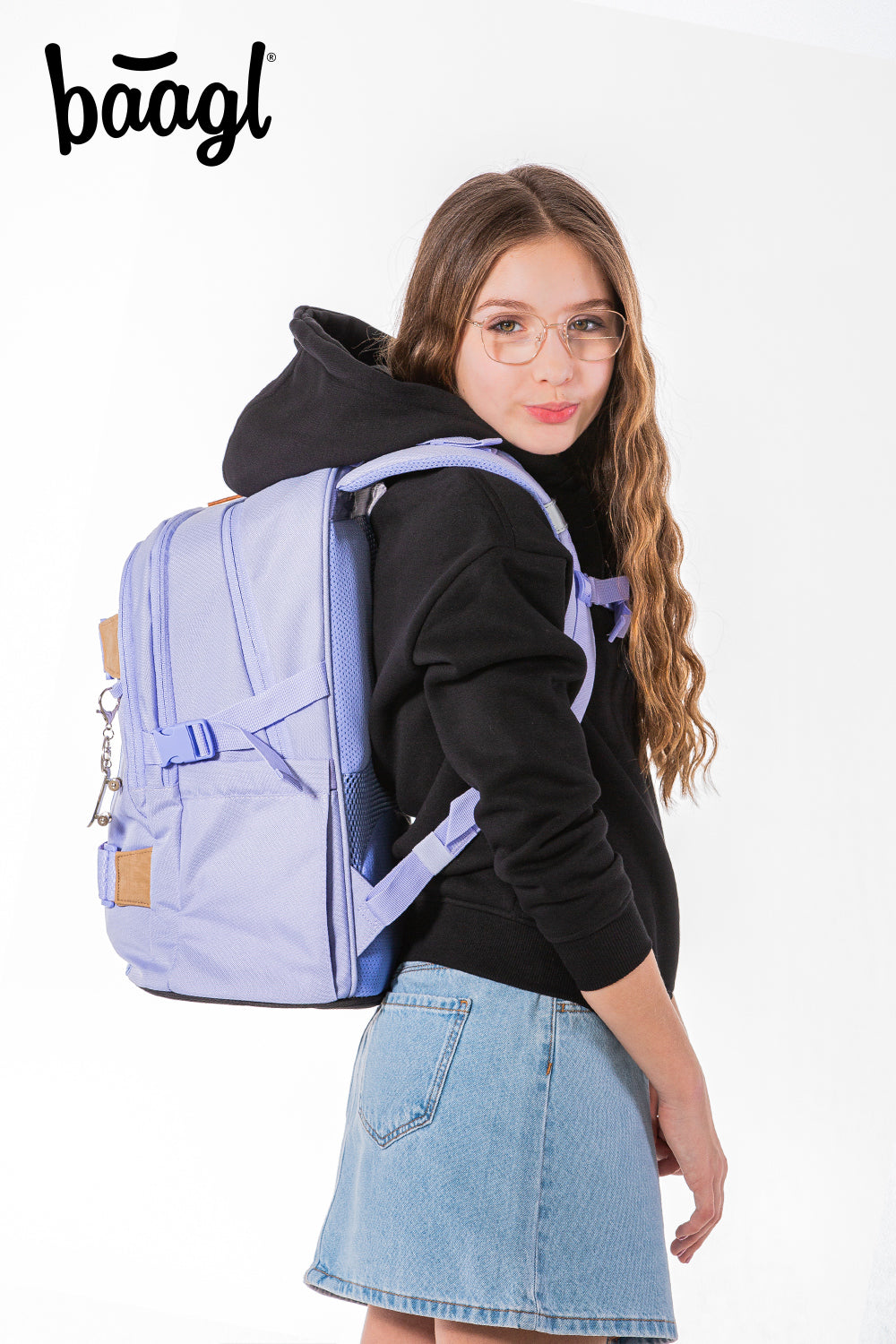 Plecak szkolny Skate Lilac