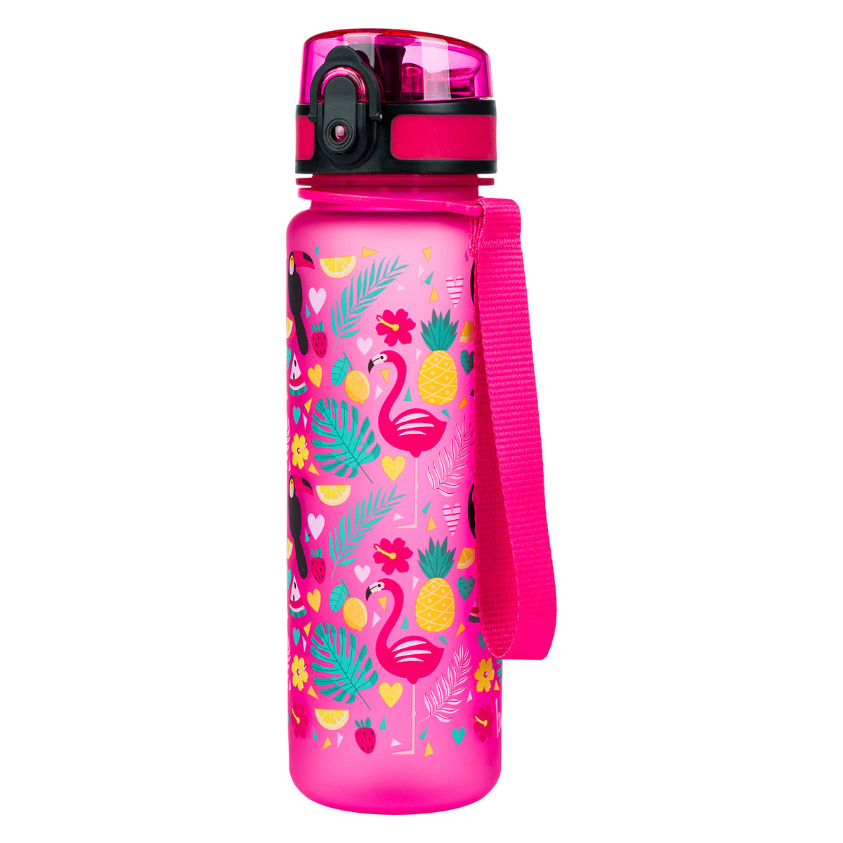 Butelka z tritanu Flamingi, 500 ml