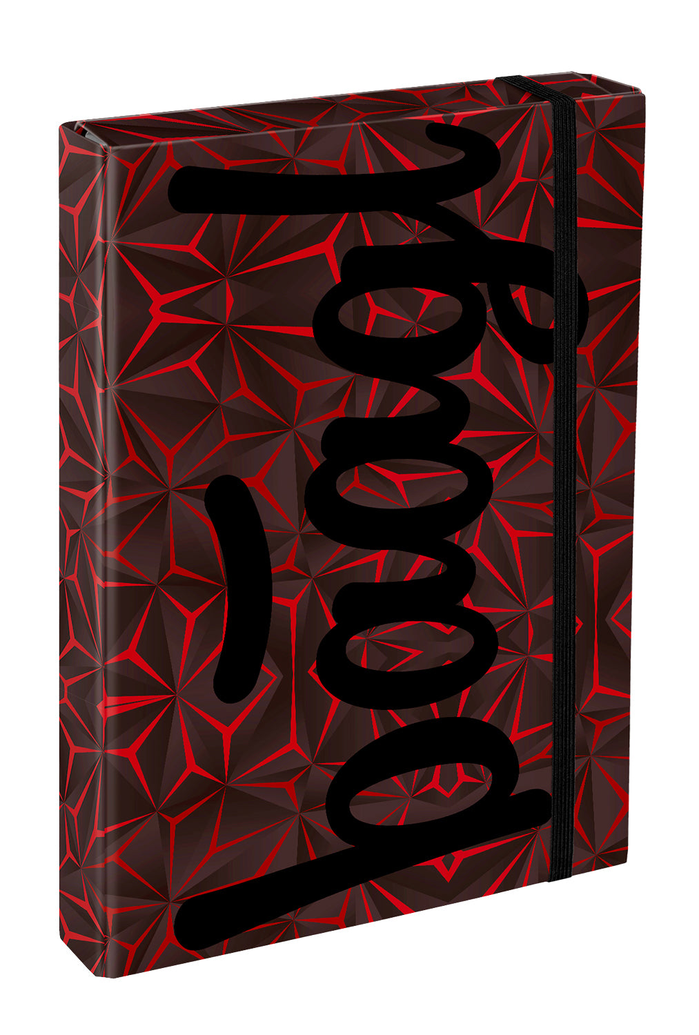 Teczka szkolna A4 Jumbo Red Polygon