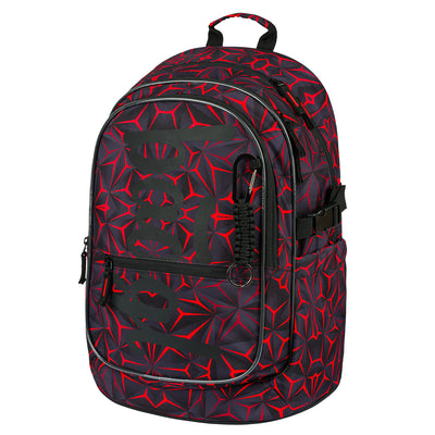 Plecak szkolny Core Red Polygon