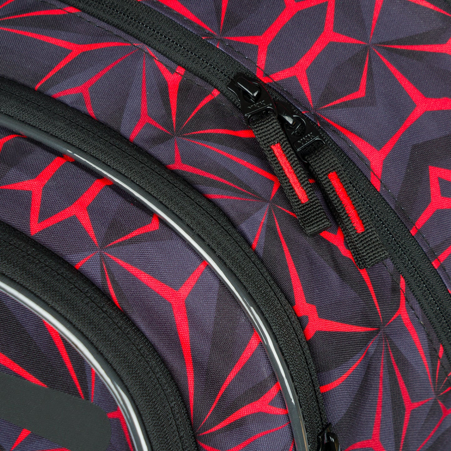 Plecak szkolny Core Red Polygon