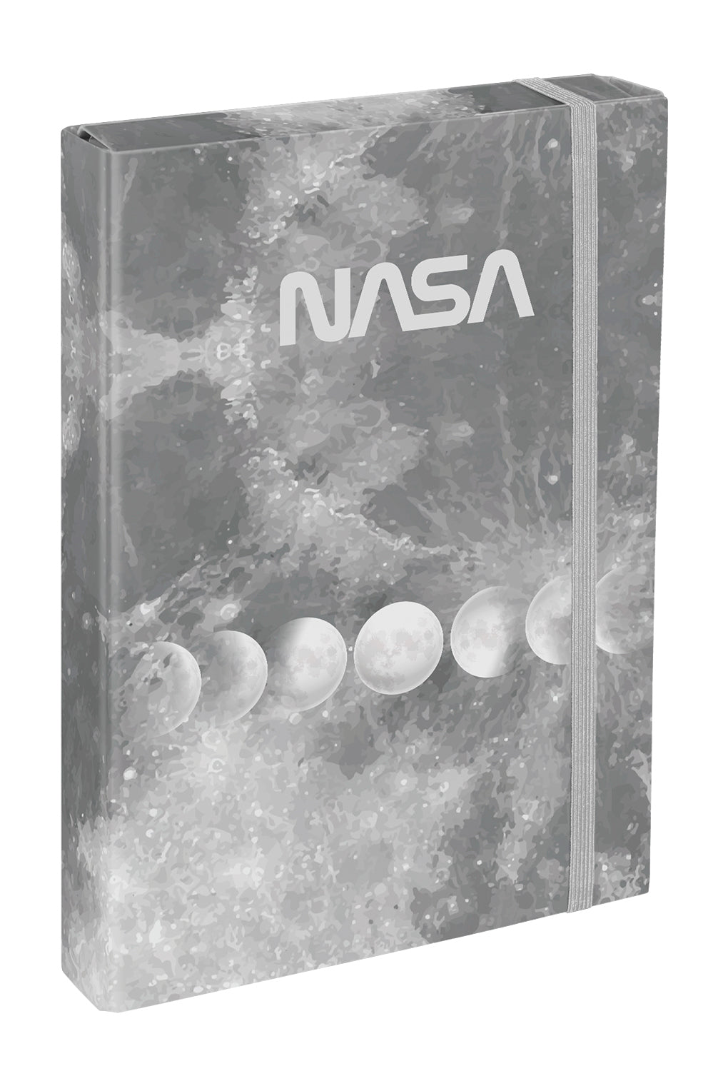 Teczka szkolna A4 Jumbo NASA Grey
