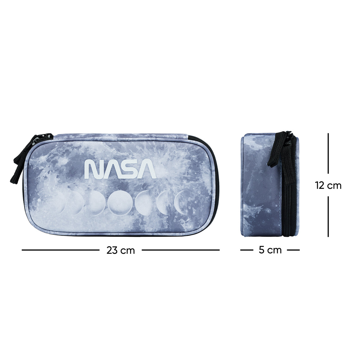 Piórnik szkolny NASA Grey