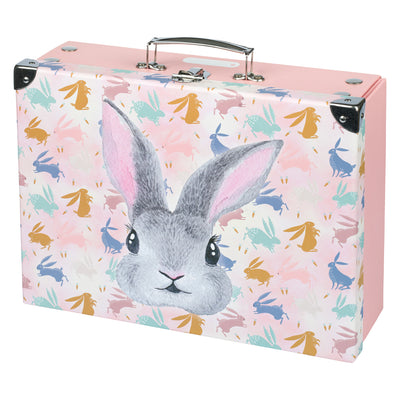 Składana teczka szkolna z uchwytem Bunny