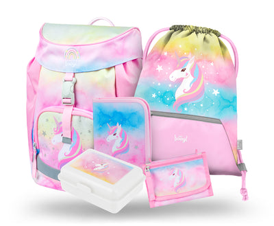 Zestaw szkolny Airy Rainbow Unicorn