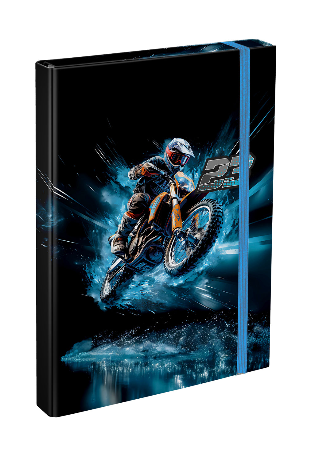 Teczka szkolna A4 Motocykl