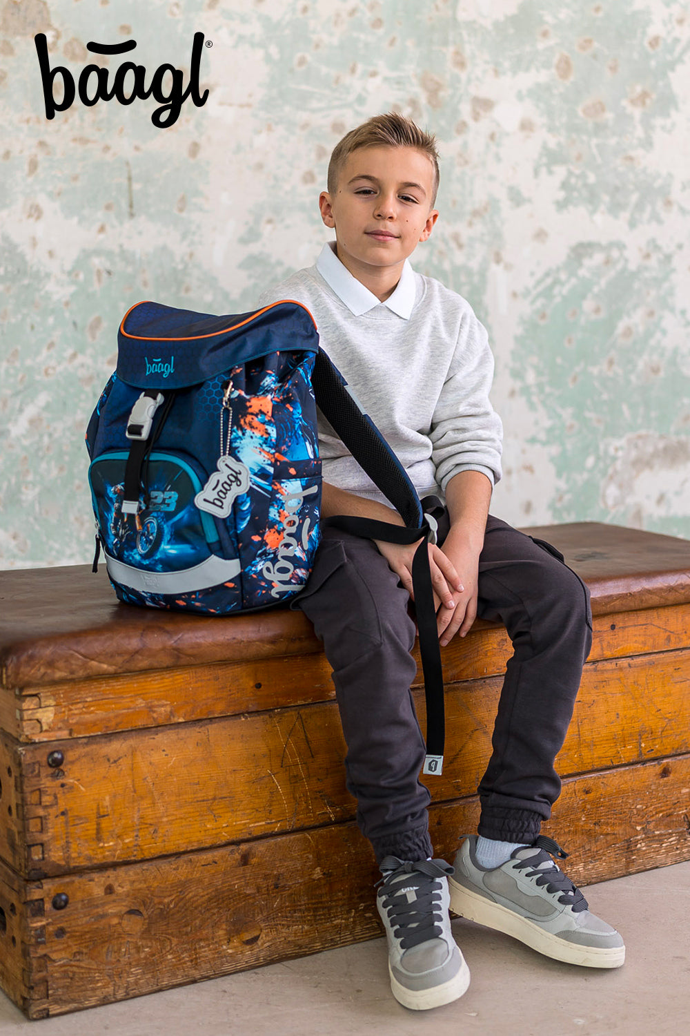 Plecak szkolny Airy Motocykl