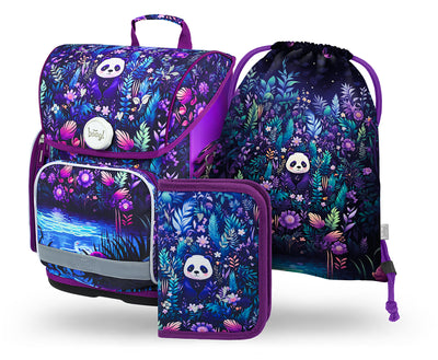 Zestaw szkolny Ergo Jungle Panda