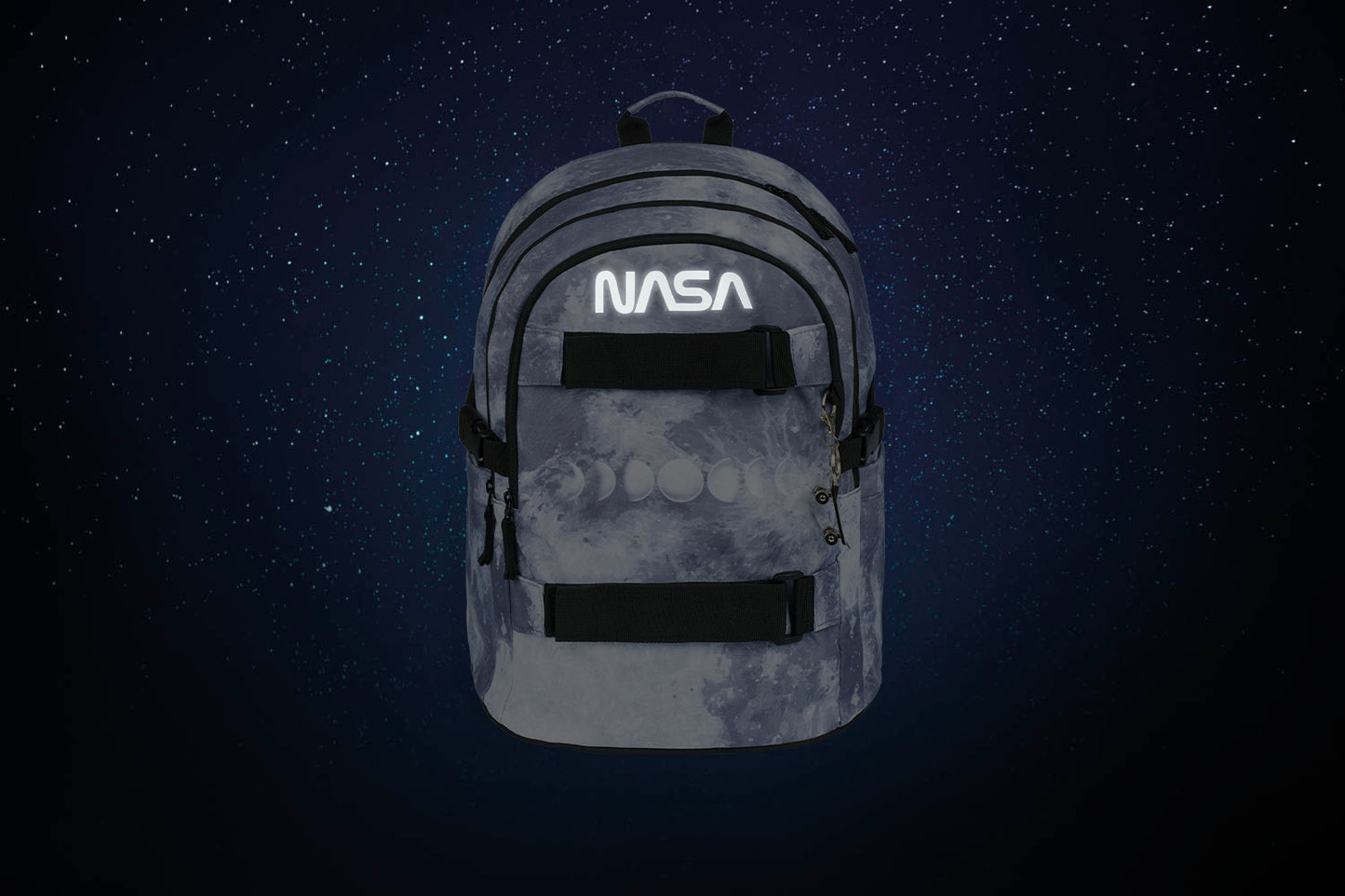 Zestaw szkolny Skate NASA Grey