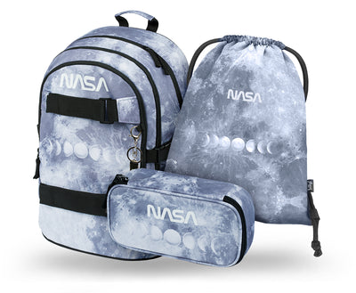 Zestaw szkolny Skate NASA Grey