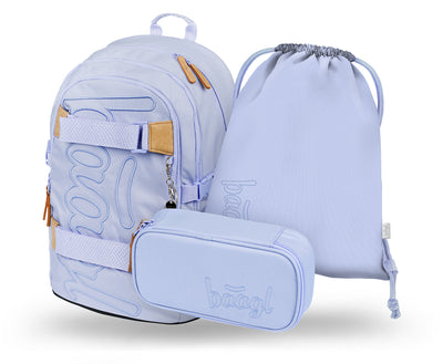 Zestaw szkolny Skate Lilac