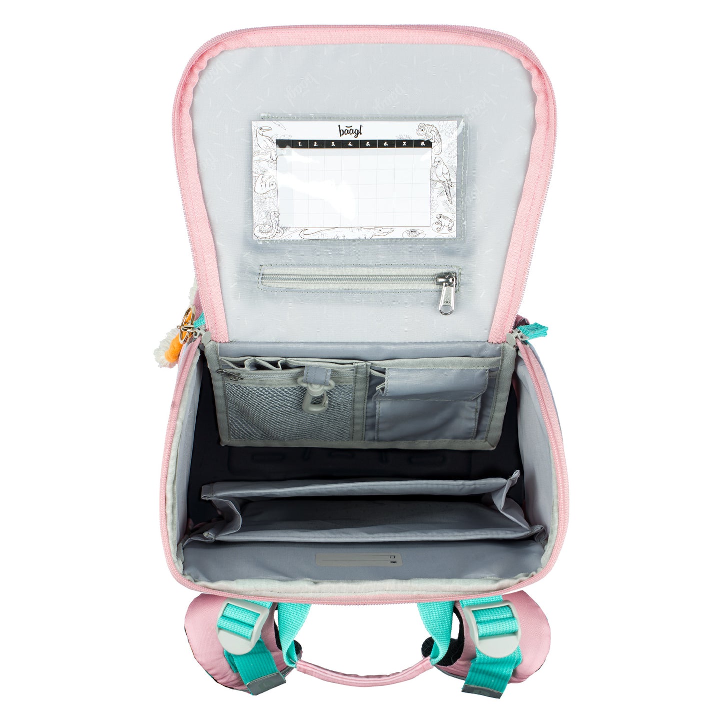 Zestaw szkolny Zippy Tęcza Różowy