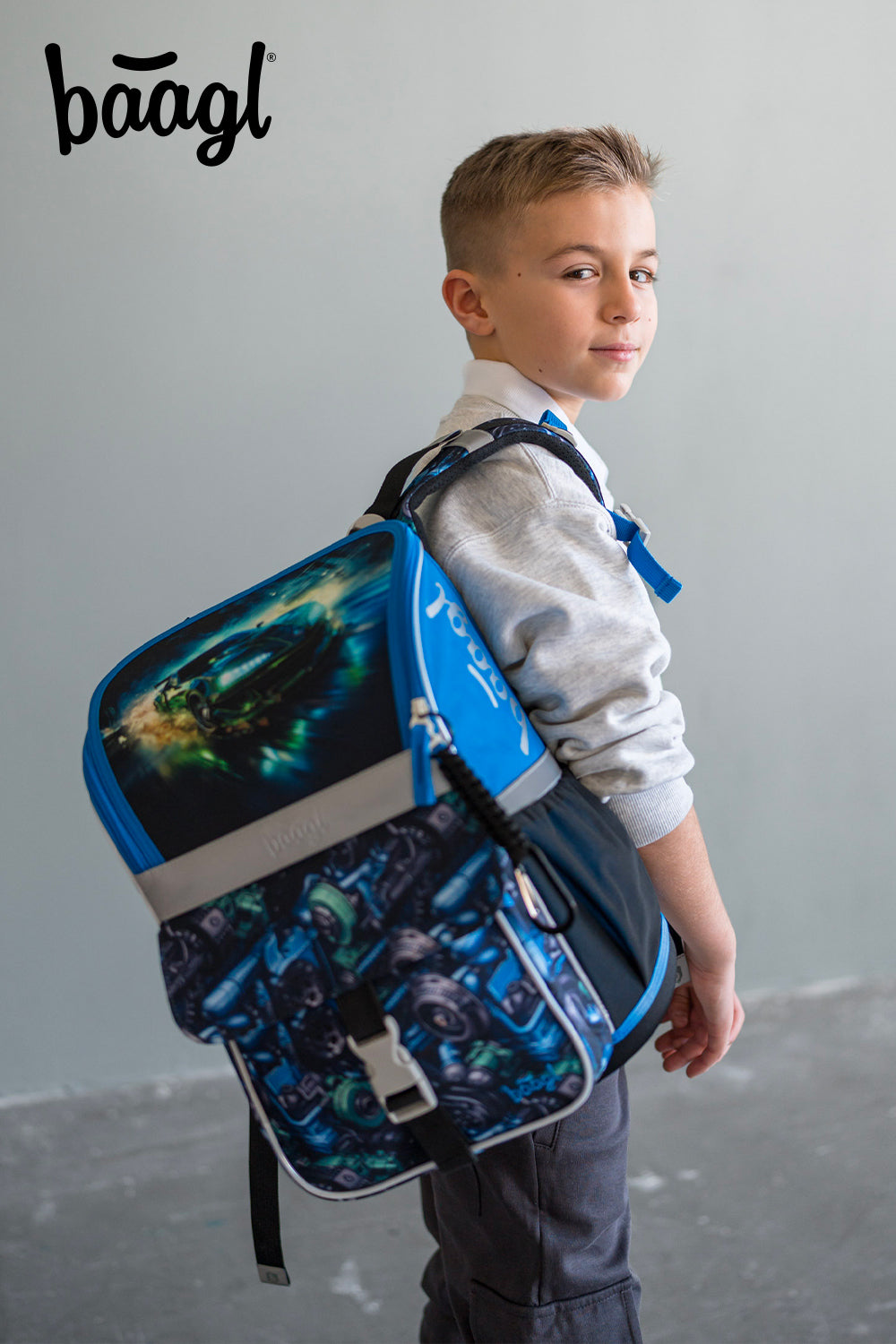 Zestaw szkolny Zippy Auto wyścigowe