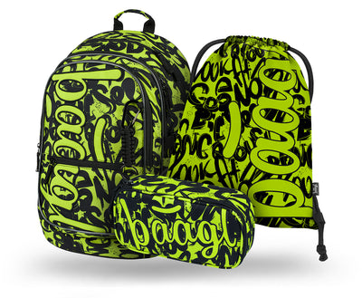 Zestaw szkolny Core Lime