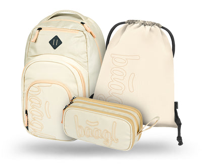 Zestaw szkolny Coolmate Beige