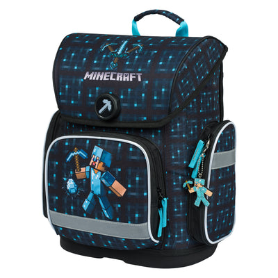 Tornister szkolny Ergo Minecraft Blue Axe