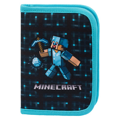 Piórnik jednokomorowy Minecraft Blue Axe
