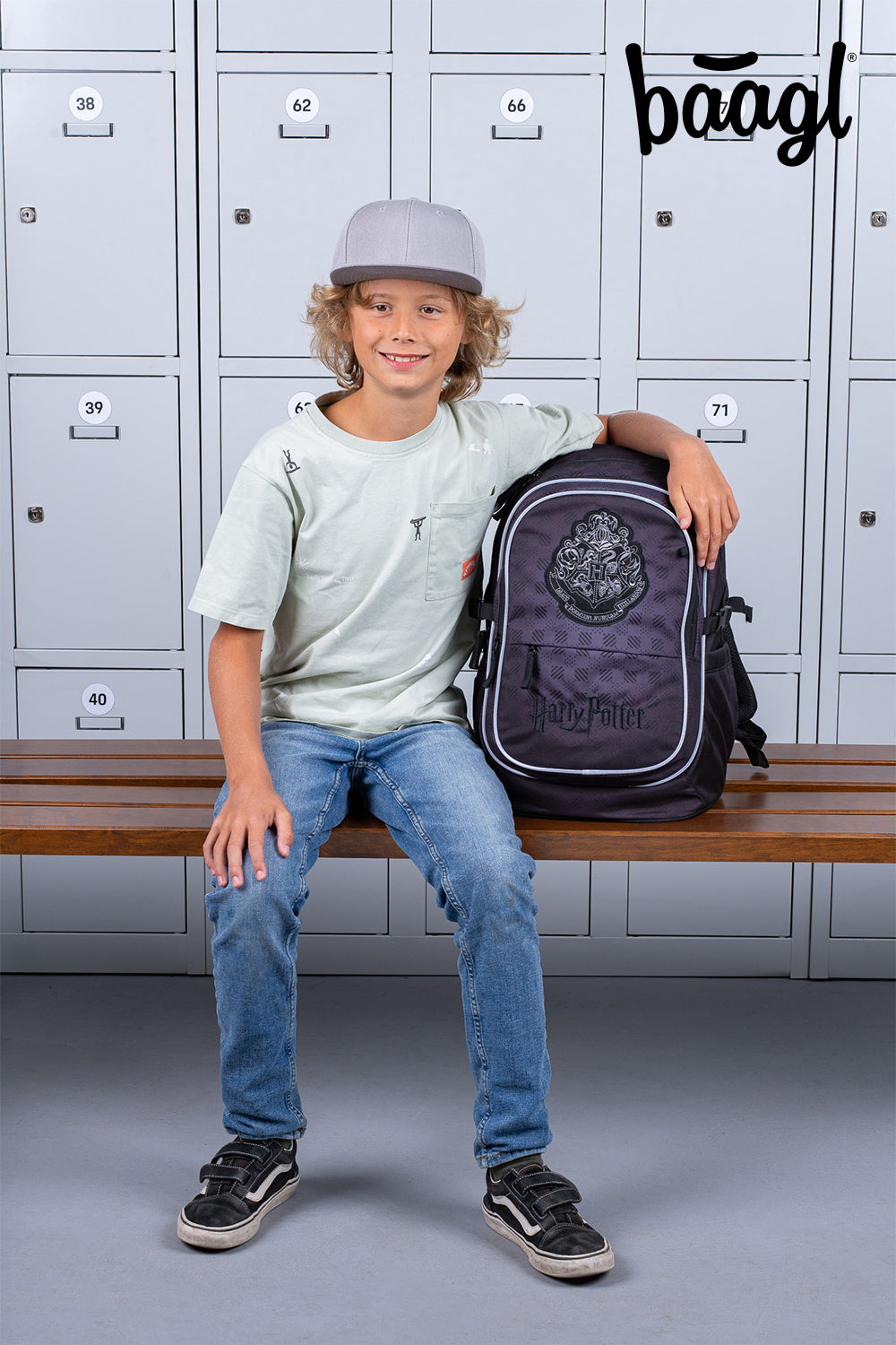 Plecak szkolny Core Harry Potter Hogwart Czarny