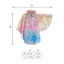 Outdoor Płaszcz przeciwdeszczowy Rainbow Unicorn r. S (110 -130 cm)