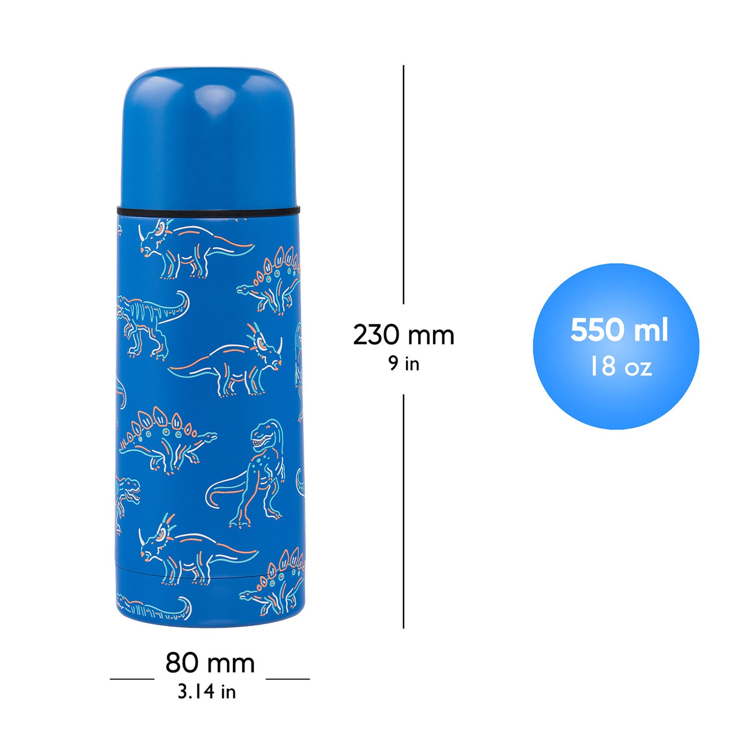 Termobutelka Dino, 550 ml